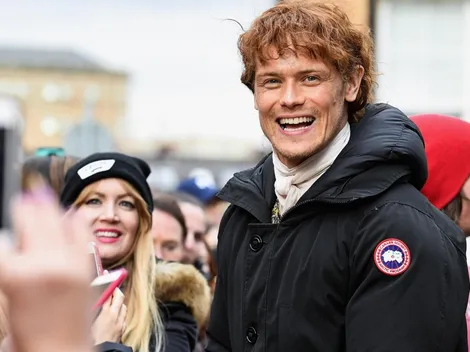 Sam Heughan celebró el 7° aniversario de Outlander con fotos íntimas