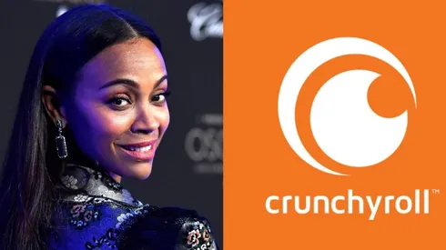 Zoe Saldaña producirá una serie para Crunchyroll.
