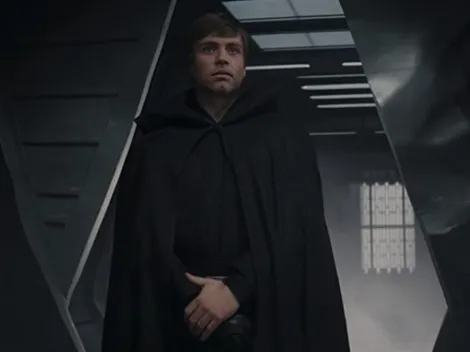 The Mandalorian: Mark Hamill junto a Grogu y R2D2 en el set de la serie