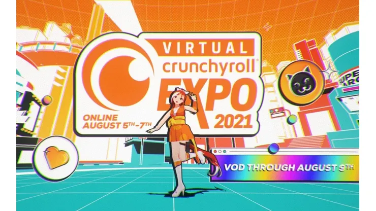 Descubre cuándo ver la Virtual Crunchyroll Expo 2021