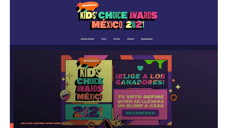 Ya puedes votar por los finalistas de los Kids’ Choice Awards México 2021: quiénes son y cómo hacerlo.