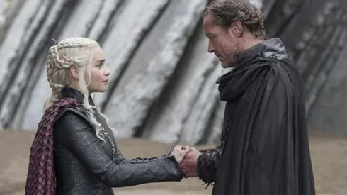 Emilia Clarke e Iain Glenn son muy amigos.