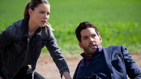Tom Ellis y Lauren German