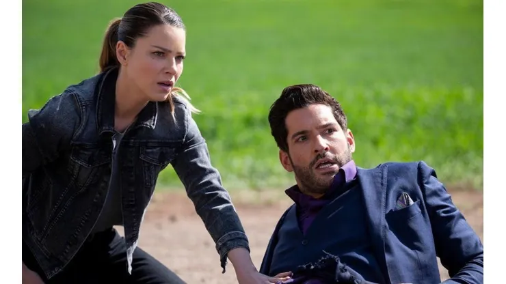 Tom Ellis y Lauren German