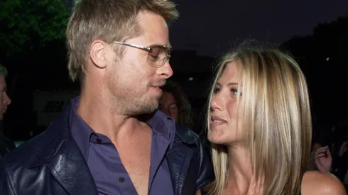 Jennifer Aniston y Brad Pitt