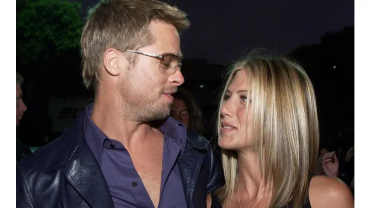 Jennifer Aniston y Brad Pitt