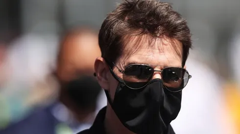 Tom Cruise en el GP de Inglaterra