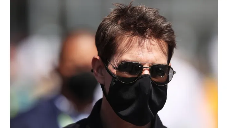 Tom Cruise en el GP de Inglaterra
