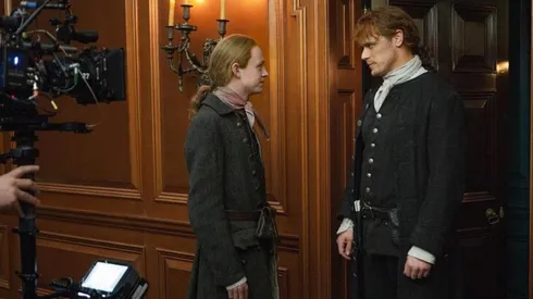Sam Heughan y John Bell