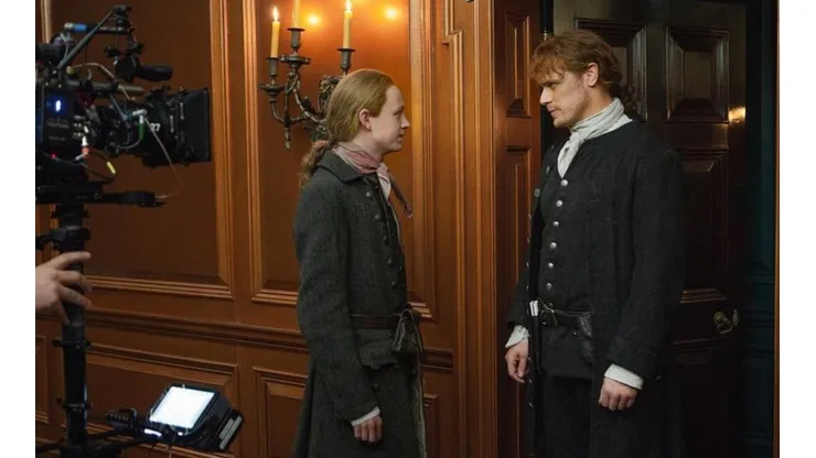 Sam Heughan y John Bell