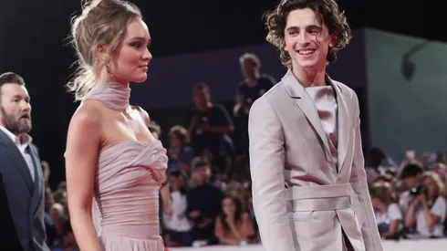Timothee Chalamet volvió con Lily-Rose Depp