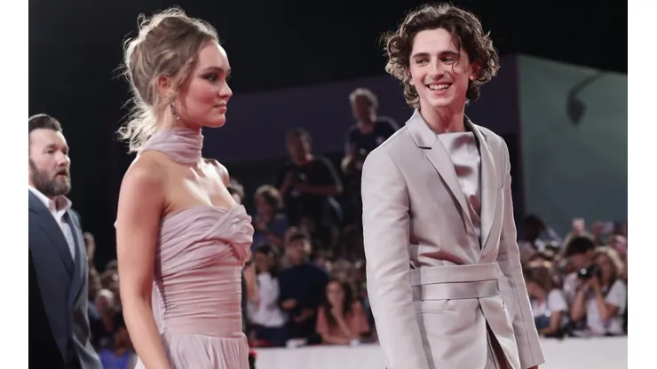 Timothee Chalamet volvió con Lily-Rose Depp