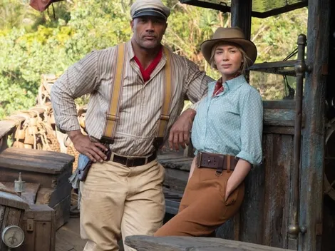 Jungle Cruise: mucha química entre Dwayne Johnson y Emily Blunt
