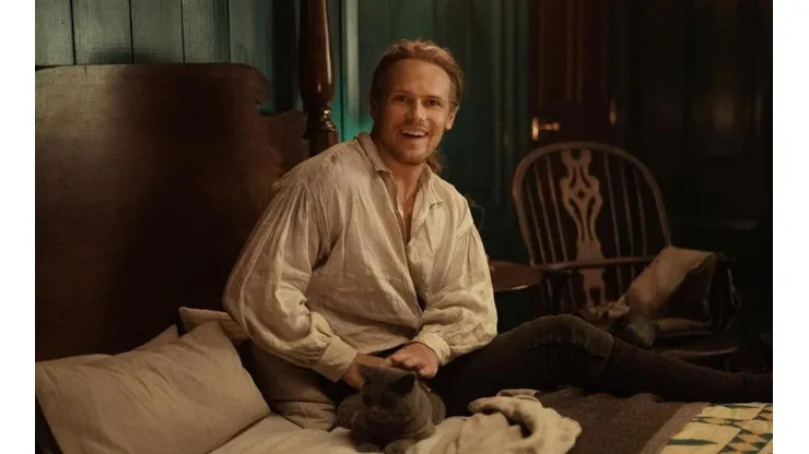 Sam Heughan es Jamie Fraser