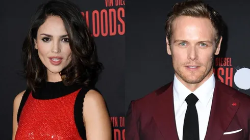 Sam Heughan y Eiza González