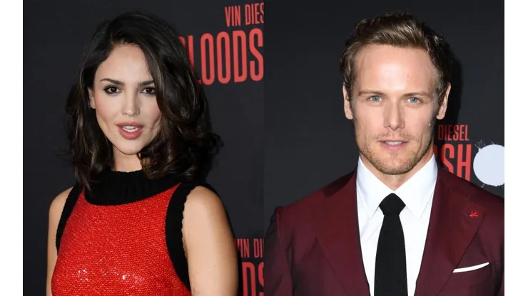 Sam Heughan y Eiza González