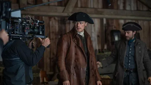 Sam Heughan como Jamie Fraser