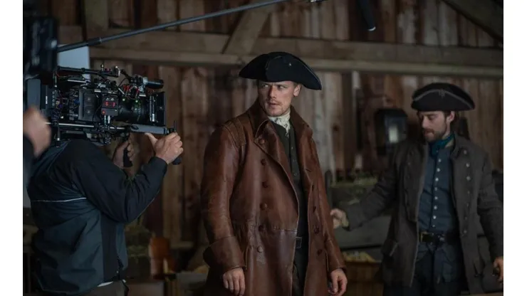 Sam Heughan como Jamie Fraser