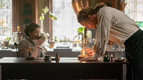 Sam Heughan y Caitriona Balfe