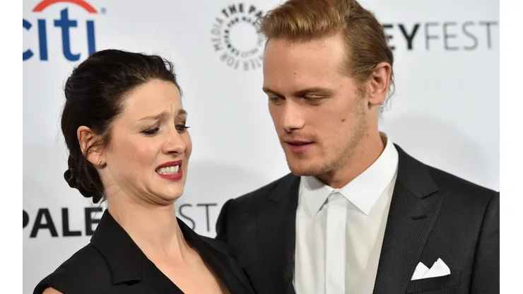 Sam Heughan y Caitriona Balfe