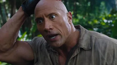 Dwayne Johnson y las risas junto a Jack Black.