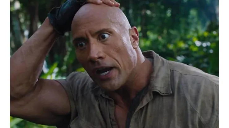 Dwayne Johnson y las risas junto a Jack Black.