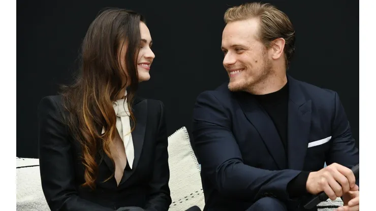 ¿Sam Heughan está en pareja con una compañera de Outlander?