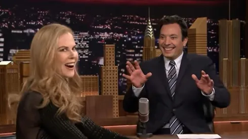Nicole Kidman y Jimmy Fallon podrían haber sido pareja (Foto: The Tonight Show Starring Jimmy Fallon)