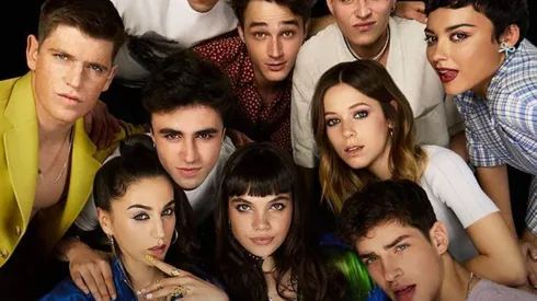 El elenco de Élite.