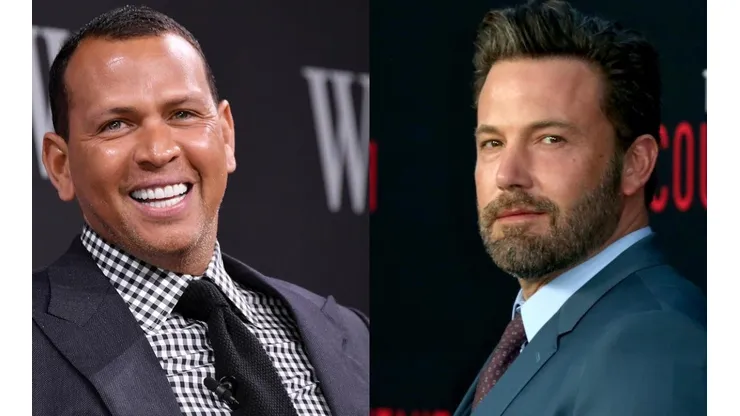 Ben Affleck y Alex Rodríguez
