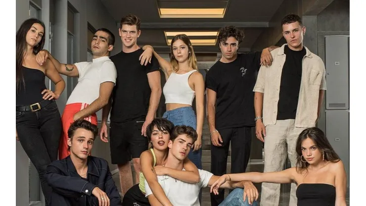 El elenco de Élite.