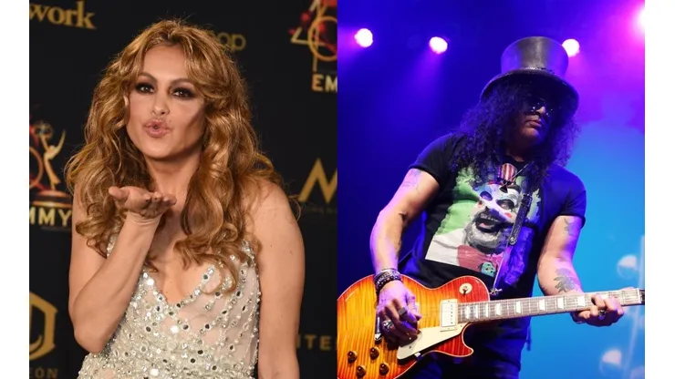 La historia detrás del dúo de Paulina Rubio y Slash (Foto: Getty)