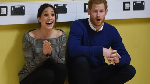 El Príncipe Harry y Meghan Markle.