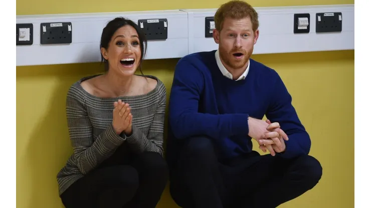 El Príncipe Harry y Meghan Markle.