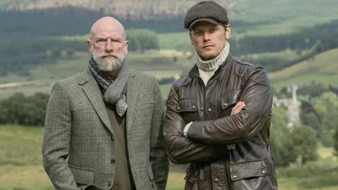 Sam Heughan y Graham McTavish.