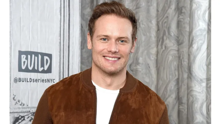 Sam Heughan llegó a TikTok con un video del rodaje de Outlander.