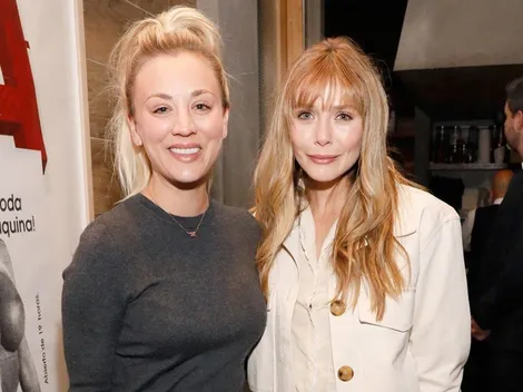 Kaley Cuoco hizo avergonzar a Elizabeth Olsen en una reunión virtual