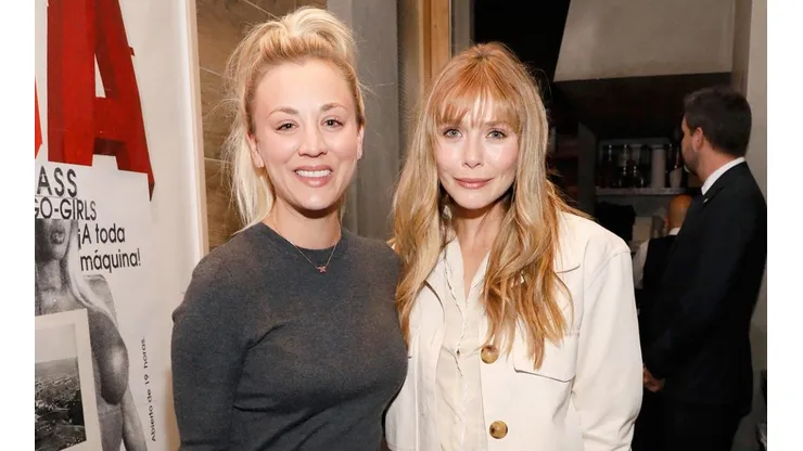 Kaley Cuoco hizo avergonzar a Elizabeth Olsen en una reunión virtual