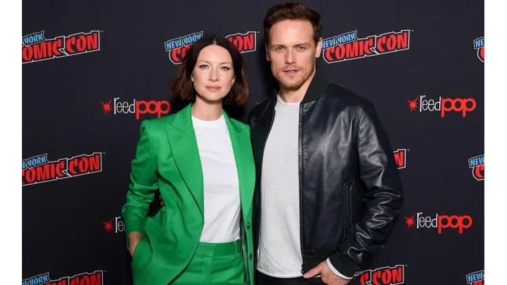 Outlander: Sam Heughan y Caitriona Balfe hablan sobre sus escenas íntimas.