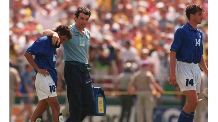 Roberto Baggio en la final de Estados Unidos 1994. (Foto: Getty Images)