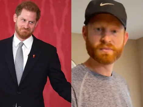 Viral en TikTok: el príncipe Harry también tiene un doble exacto