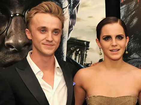 A Tom Felton le preguntaron por su romance con Emma Watson y su silencio lo dijo todo