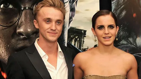 A Tom Felton le preguntaron por su romance con Emma Watson y su silencio lo dijo todo