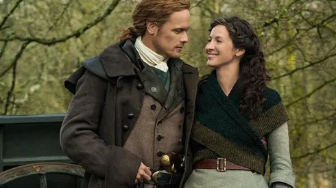 Sam Heughan y Caitriona Balfe
