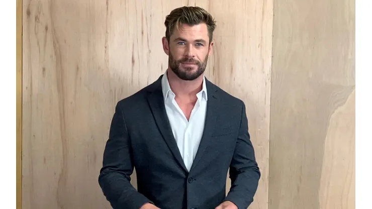 FOTO: Chris Hemsworth presumió sus bíceps en el final del rodaje de Thor: Love and Thunder.