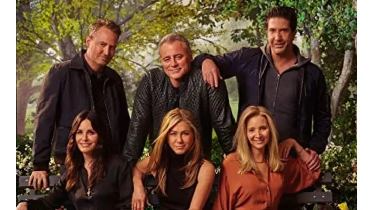 Los protagonistas de Friends.