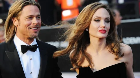Brad Pitt y Angelina Jolie.