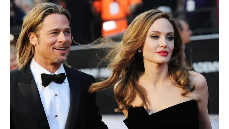 Brad Pitt y Angelina Jolie.