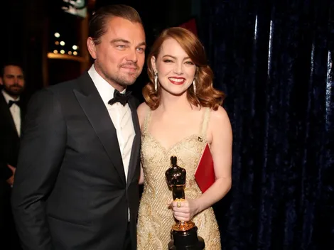 Emma Stone admitió su amor por Leonardo DiCaprio