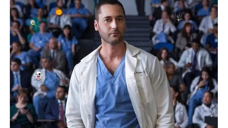 Ryan Eggold en su papel de New Amsterdam.